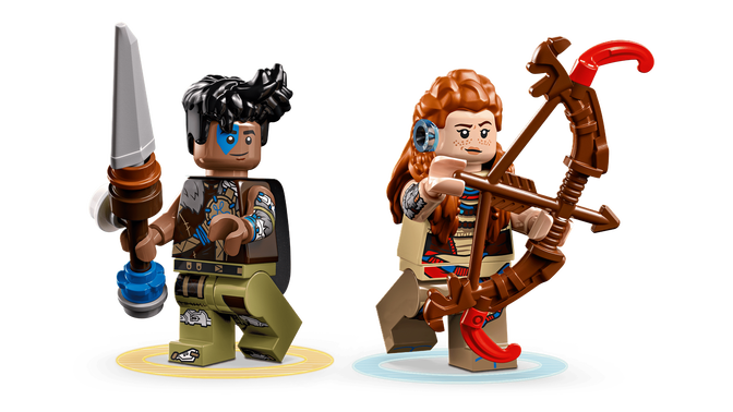 LEGO Horizon: Aloy y Varl contra Recolector y Merodeador, 768 Piezas (77037) image number 3