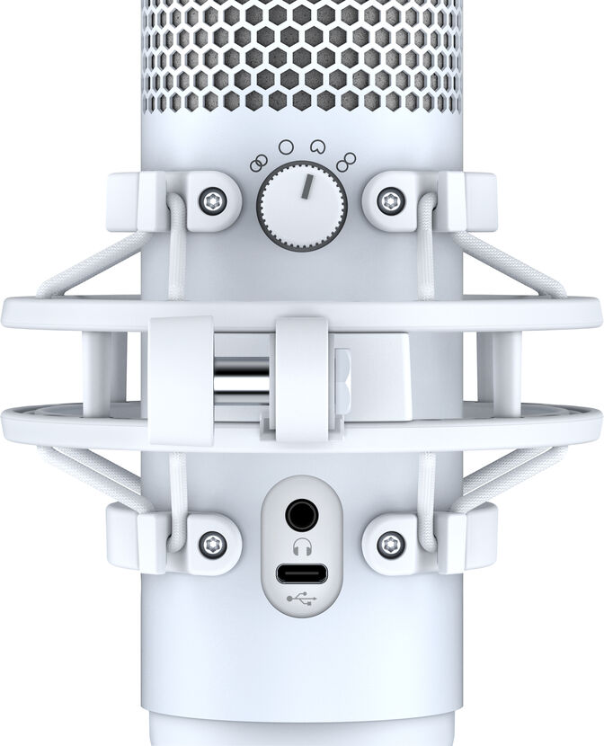Micr&oacute;fono HyperX QuadCast S Gaming USB Blanco image number 3