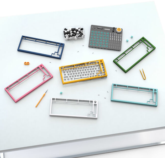 Cubierta Glorious para GMMK - Azul Escuro image number 3