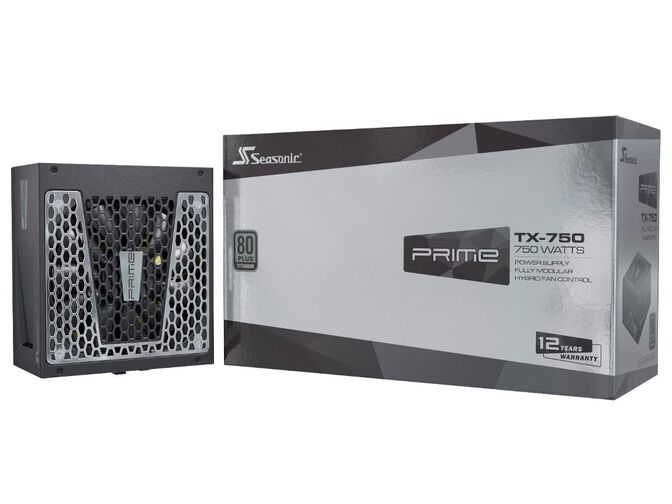 Seasonic PRIME-TX-750 unidad de fuente de alimentaci&oacute;n 750 W 20+4 pin ATX ATX Negro image number 5