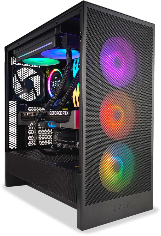Ordenador King Mod Gamer-PC X NZXT Ryzen 7 9800X3D 32GB DDR5 2TB RTX 5070 Ti WiFi W11 image number 1