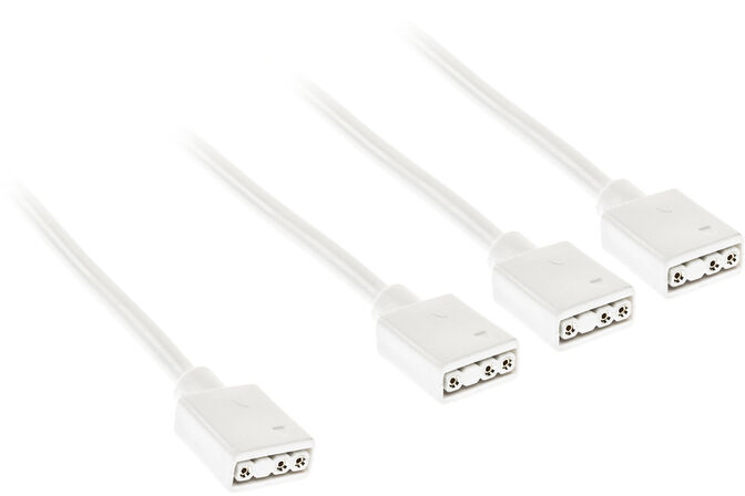 Cable Splitter Kolink 1-3 ARGB 30cm Blanco image number 0