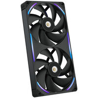 Ventilador NZXT F280X Perfomance RGB Single-Frame Negras - Duplo Ventílador 140mm (280mm)