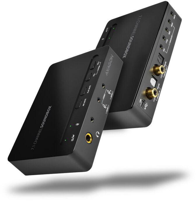 Tarjeta Sonido HQ AXAGON ADA-17 USB 2.0 image number 4