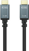 Cable HDMI V2.1 8K NanoCable IRIS USB-A M/M 3 M Negro image number null