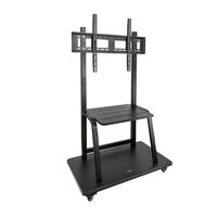 Soporte M&oacute;vil Tooq COLOSO 37" a 100" Max 150Kg Negro