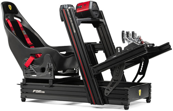 Cockpit Next Level Racing F-GT ELITE 160 Scuderia Ferrari Wheel Plate Edition image number 3