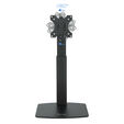 Soporte de Mesa Tabletop Tooq Tilt e Altura Ajustable 17" a 32" Max. 7kg Negro image number null