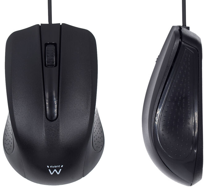 Rat&oacute;n Ewent EW3300 USB 1000DPI Negro image number 4