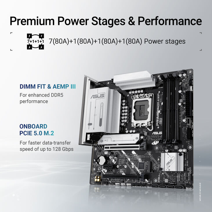 Placa Base Asus PRIME B860M-A WiFi image number 10