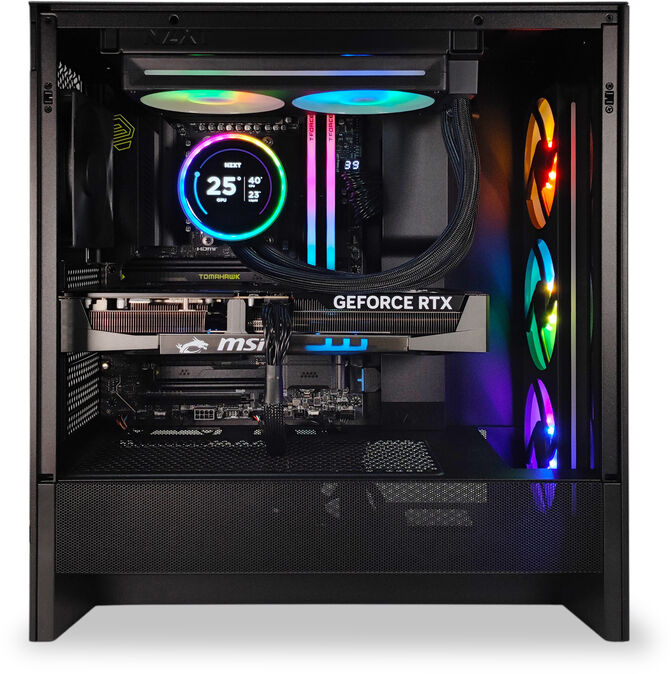 Ordenador King Mod Gamer-PC X NZXT Ryzen 7 9800X3D 32GB DDR5 2TB RTX 5070 Ti WiFi W11 image number 2