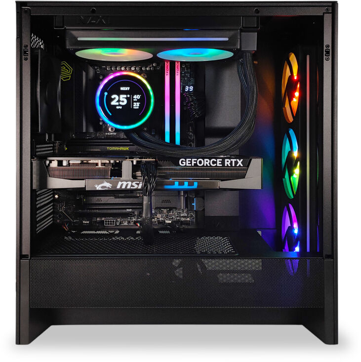Ordenador King Mod Gamer-PC X NZXT Ryzen 7 9800X3D 32GB DDR5 2TB RTX 5070 Ti WiFi W11 image number 2