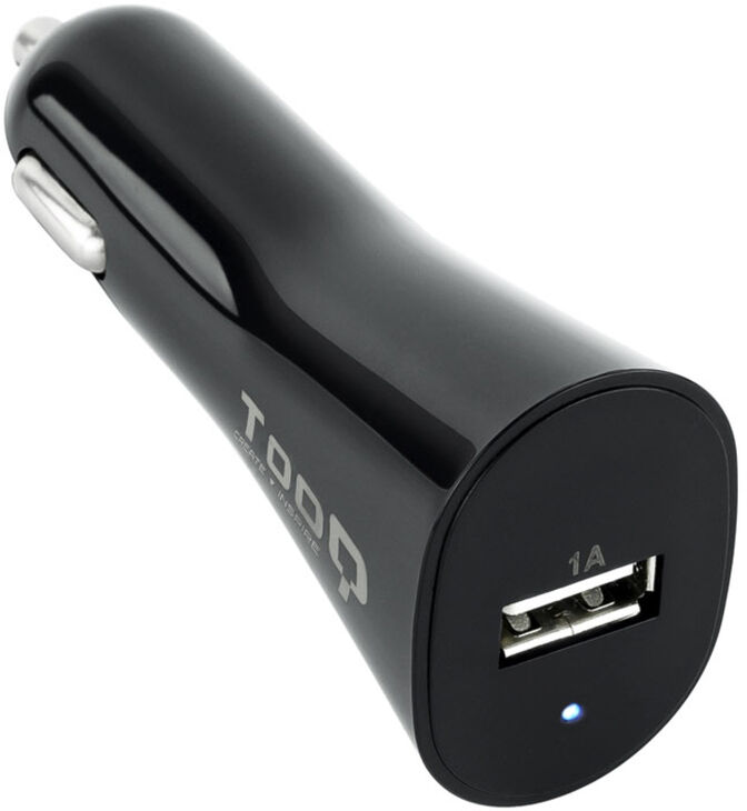 Cargador de Isqueiro Tooq 5V/1A Negro image number 0