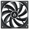 Ventilador Arctic F12 PWM PST 120mm Negro