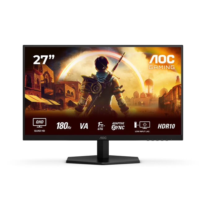 Monitor AOC Gaming 27" Q27G42XNE Fast VA QHD 180Hz 0.5ms Adaptive Sync image number 0
