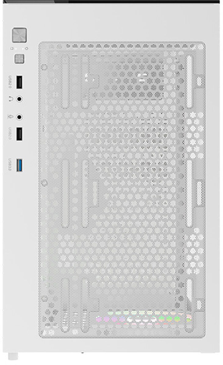 Caja ATX Aerocool Pivot Vidrio Templado Blanco image number 5
