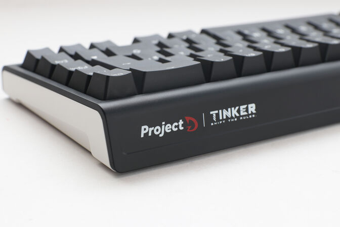 Teclado Mec&acirc;nico Ducky Tinker65 65% RGB Black MX-Blue (ES) image number 2