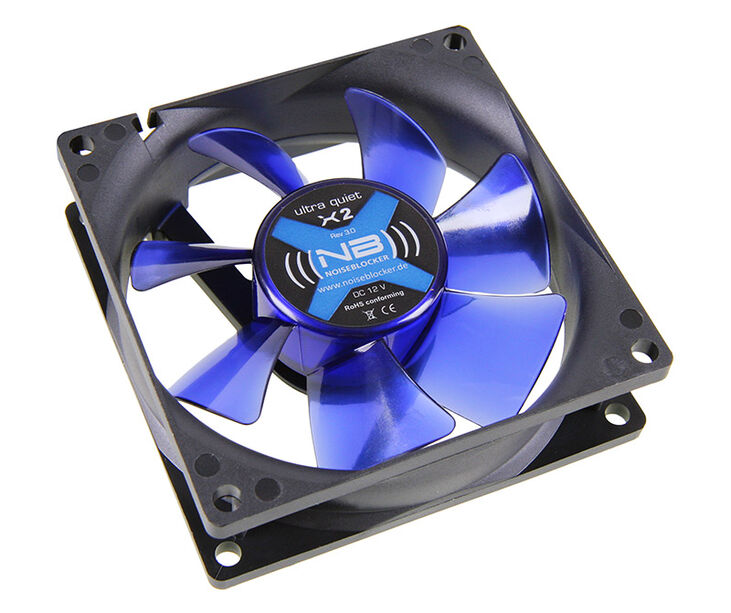 Ventilador Noiseblocker BlackSilent X2 80mm image number 1