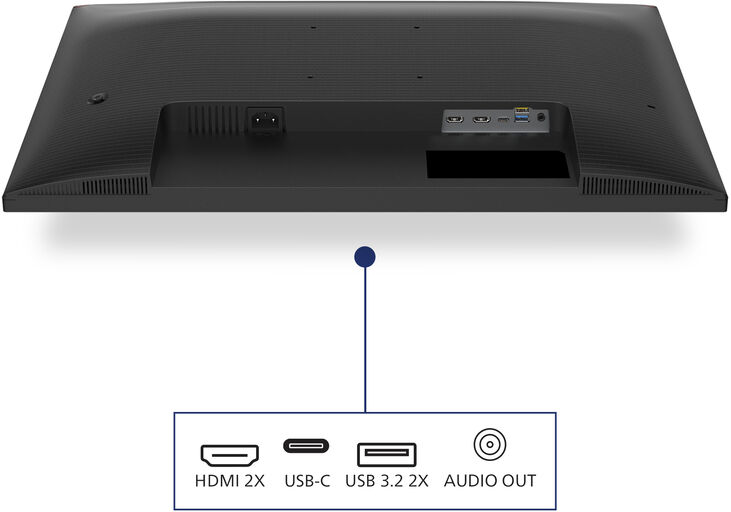 Monitor Philips Série 1000 27" 27E1N1900AE IPS 4K 60Hz USB-C (PD65W) image number 9