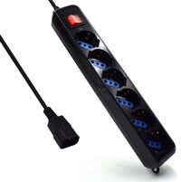 Regleta Ewent para UPS 6 Tomas 1.5 M