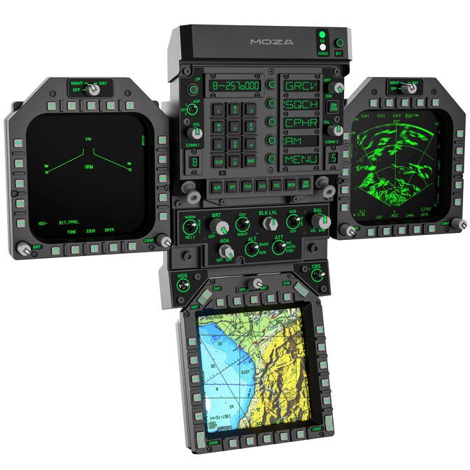 Flight Computer Bundle MOZA FMP18 image number 0