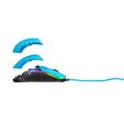 Rat&oacute;n Gaming Cherry Xtrfy M42 Miami Blue image number null