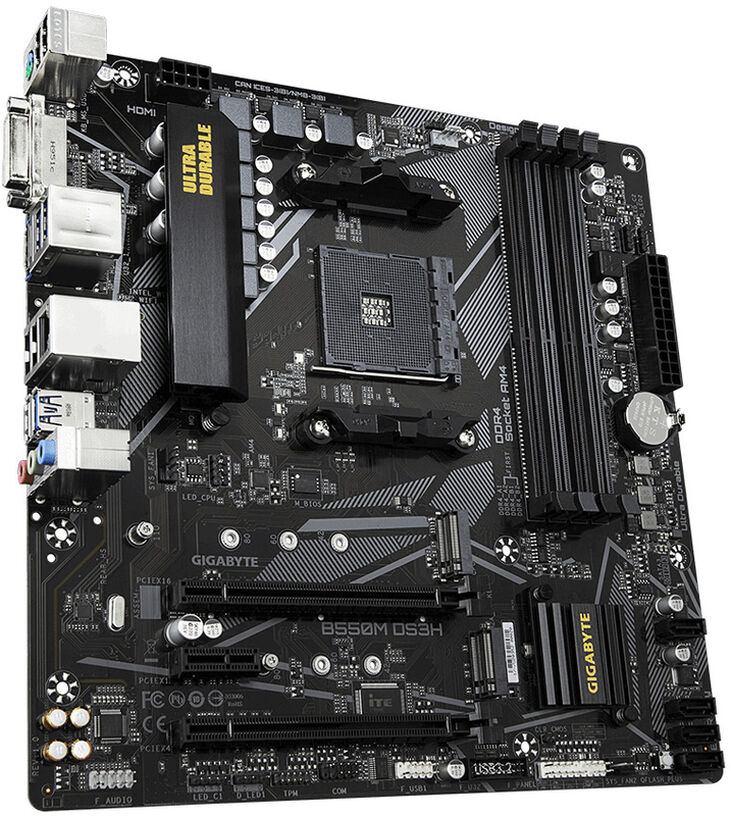 Placa Base Gigabyte B550M DS3H image number 2