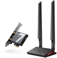 Tarjeta de Red TP-Link PCI Express Archer TBE550E BE9300 Tri-Band Wi-Fi 7 Bluetooth PCI Express Adapter