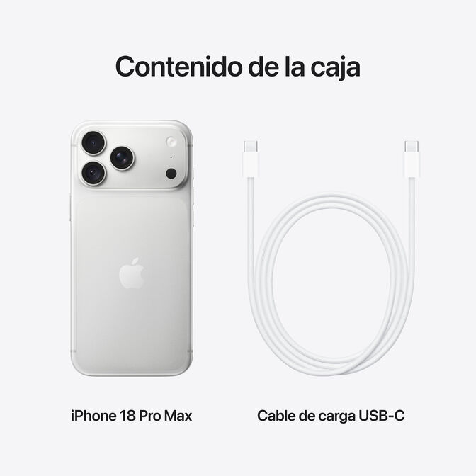 Smartphone iPhone 18 Pro Max 6.9" 1Tb Silver image number 6