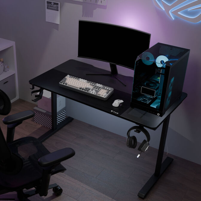 Escritorio Gaming ThunderX3 LAB-X Lite &ndash; Negro image number 10