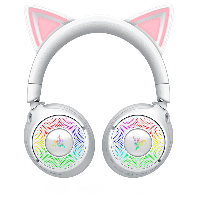 Auriculares Razer Kraken Kitty V3 Pro Wireless/Bluetooth Blanco image number 4