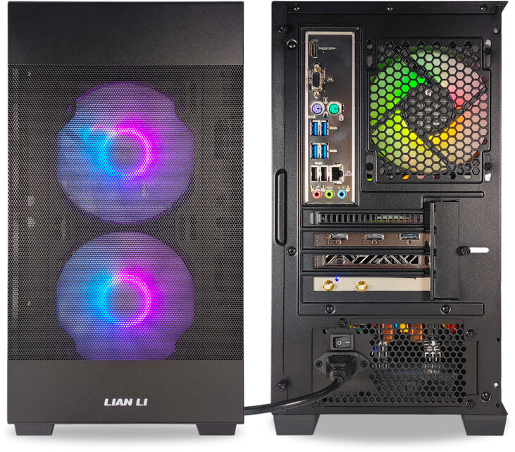 Ordenador AURA Gamer-PC Ryzen 5 7500F 32GB DDR5 1TB RX 9060 XT 16GB WiFi W11 image number 4