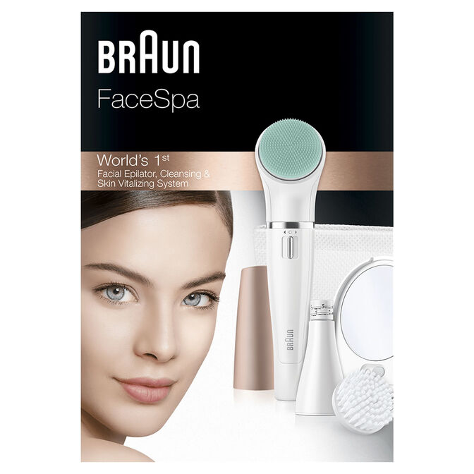 Depiladora Braun FaceSpa 851V image number 1
