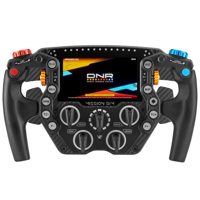 Volante VPG Sim Mission com ecr&atilde; 5" touch, ARGB image number 0