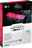 Kingston Kit 48GB (2 x 24GB) DDR5 CU-DIMM 8400MHz FURY Renegade RGB Silver CL40 image number null