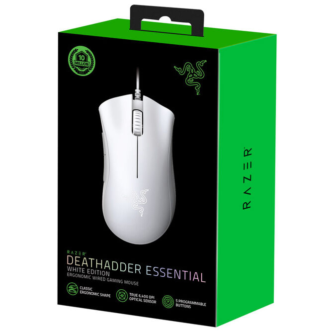 Rat&oacute;n Razer DeathAdder Essential Blanco image number 2