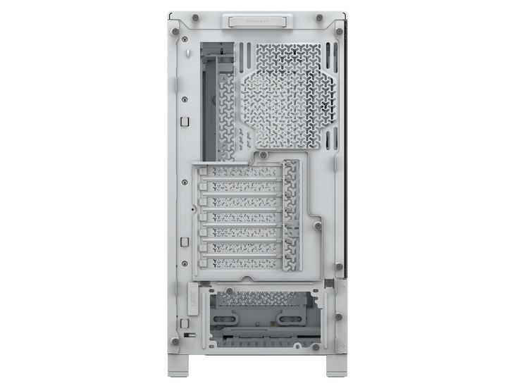 Torre ATX Corsair Frame 4000D Performance Blanco Cristal Templado image number 4