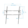 Soporte de Pared Tooq Tilt 37" a 80" Max. 45Kg Negro image number null