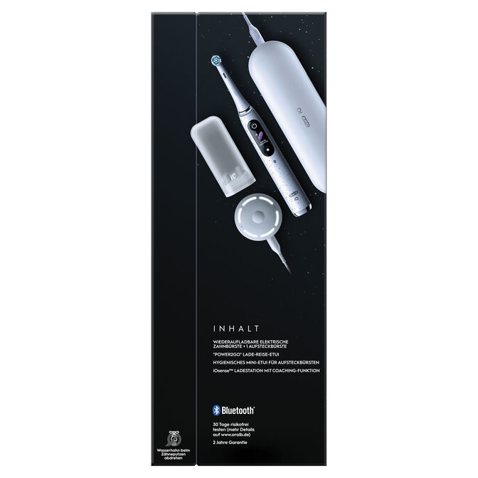 Cepillo de Dientes El&eacute;ctrico Oral-B iO Series 10 Stardust White image number 4