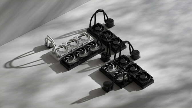 Refrigeraci&oacute;n Liquida CPU Fractal Design Radius 360 RGB Negro image number 10
