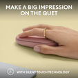 Rat&oacute;n Logitech Pebble 2 M350s Bluetooth Rosa image number null