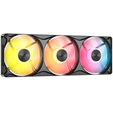 Ventilador Corsair iCUE Link RS360 II Unified Frame Negras ARGB PWM Triplo Ventilador 120mm (360mm) image number null