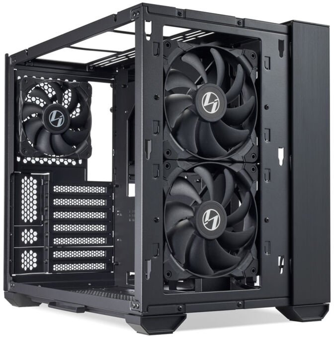 Caja ATX Lian Li O11 AIR MINI Negra Vidrio Templado image number 8