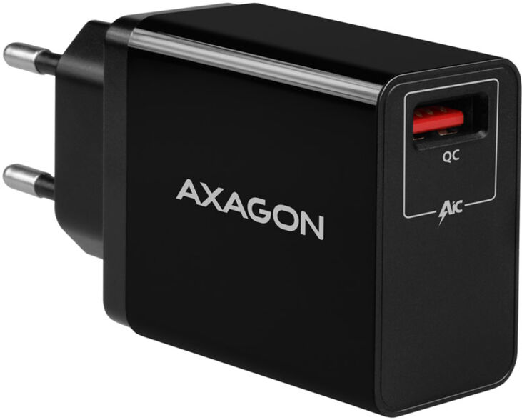 Cargador de pared AXAGON ACU-QC19 1x QC3.0/AFC/FCP/SMART 19W Negro image number 2