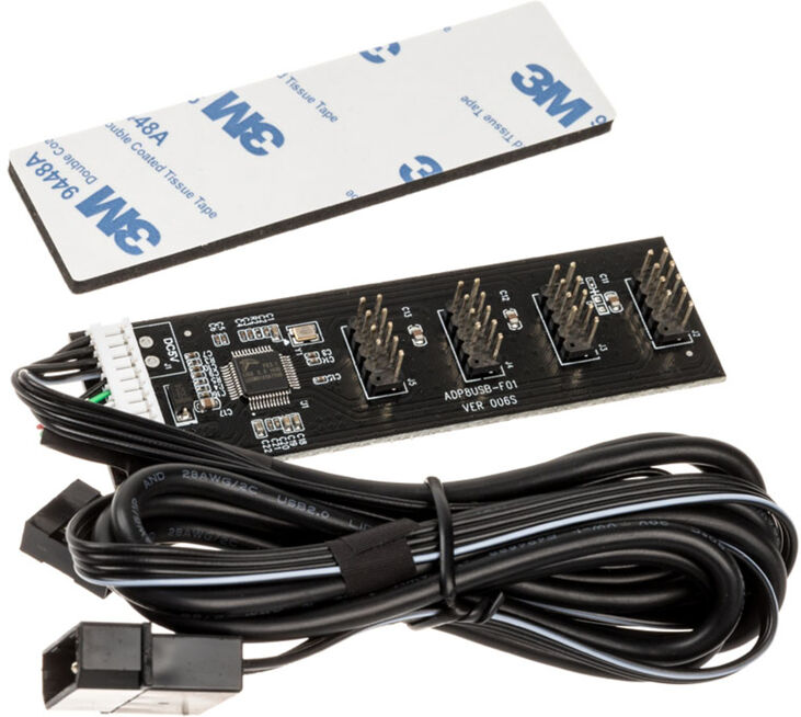 HUB interno Kolink USB 2.0 - Incluy Cable 60CM USB y Molex image number 2
