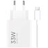 Cargador de carga Rápida Xiaomi 33W HyperCharge Combo USB Tipo-A Blanco + Cable USB-A a USB-C image number null