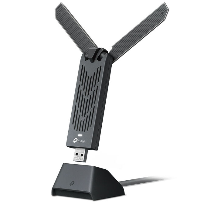 Adaptador de Rede USB TP-Link Archer TBE400UH Wireless BE6500 Wi-Fi 7 Tri-Band High-Gain image number 1