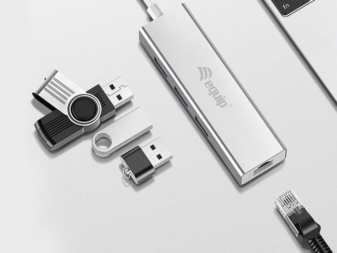 Hub USB-C Equip 3 Puertas USB 3.0 image number 5