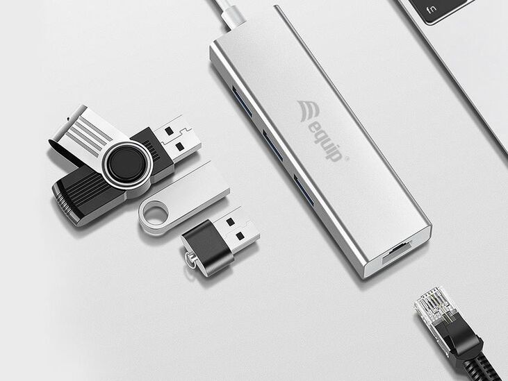 Hub USB-C Equip 3 Puertas USB 3.0 image number 5
