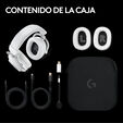 Auriculares Logitech G PRO X 2 Lightspeed Wireless/Bluetooth Blanco image number null